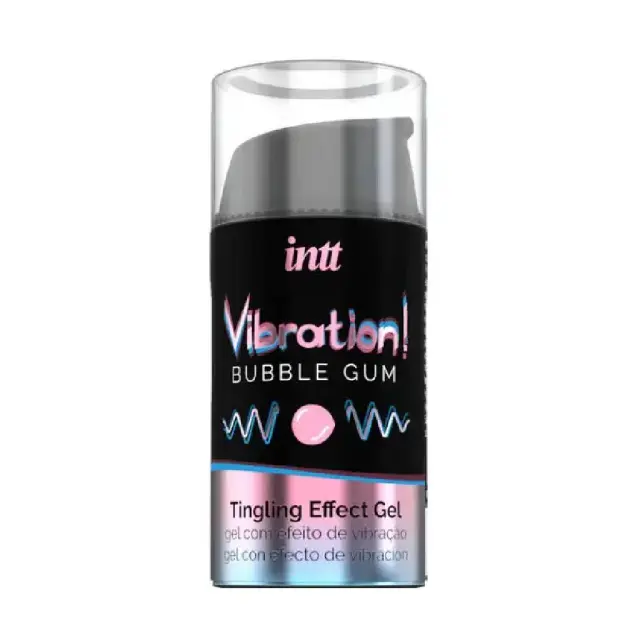 Intt Διεγερτικό Τζελ Vibration Τσιχλόφουσκα 15ml