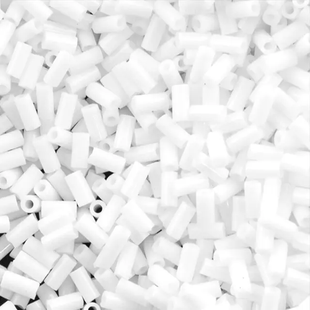 Χάντρα Miyuki Glass Bugles - 402 - Opaque White 3mm - 10gr