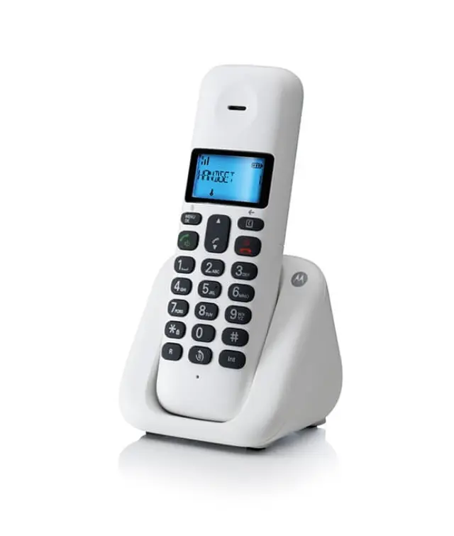Ασύρματο ΤηλεφωνοMotorola T301w Dect Λευκο