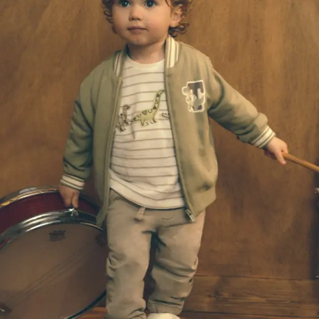 Baby 6 μηνών έως 4 ετών Ζακέτα bomber πράσινο
