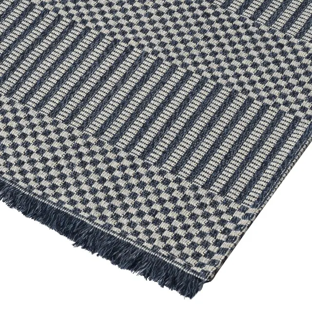 Beauty Home Χαλί βαμβακερό Cocotton 9229 Γκρι,Μπλε 150x220 2