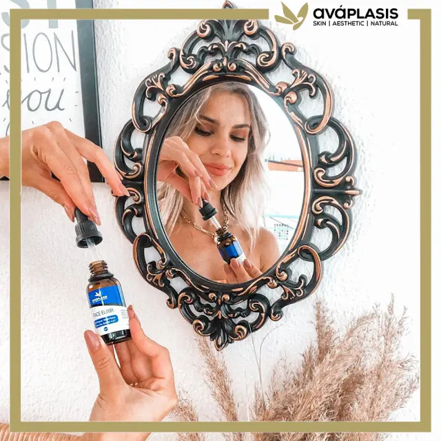 ANAPLASIS Elixir Αντιγηραντικό Serum Προσώπου με Βιταμίνη E & Υαλουρονικό Οξύ για Σύσφιξη και Ανόρθωση Περιγράμματος Προσώπου 30ml 3