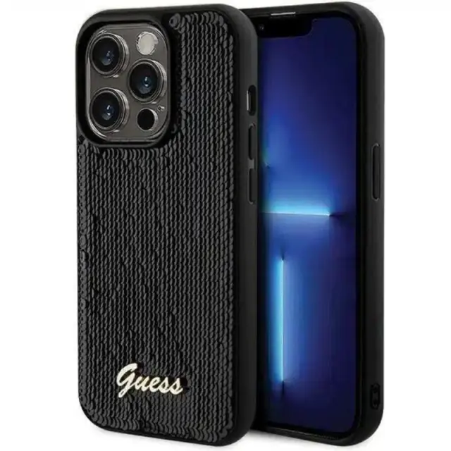 Guess Back Cover Πλαστικό Μαύρο (iPhone 13 Pro Max)