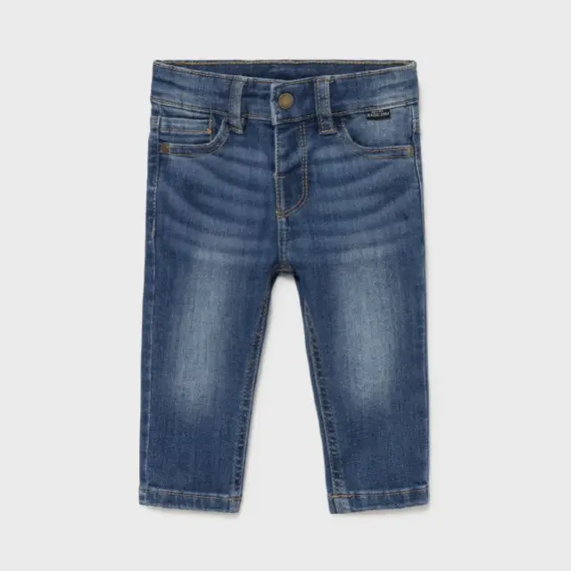 Baby 6 μηνών έως 4 ετών Παντελόνι τζιν βασικό slim fi τζιν - 18M 3
