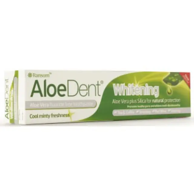 Oδοντόκρεμα Whitening Aloedent Optima Fluoride , sls free /100ml