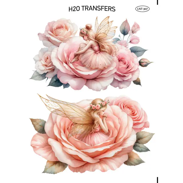 Χαρτί Easy Transfer, Ξωτικά των λουλουδιών, LNT-307, 25x35cm