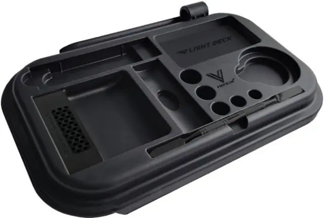 V-Syndicate Flight Deck Tray Δίσκος με Καπάκι και Αξεσουάρ - Dark Bloom Μαύρο (27x16cm)