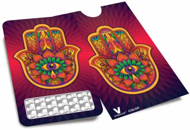 V-syndicate Credit Card Grinder Σχέδιο Hamsa Hand