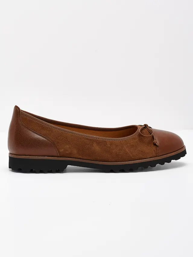 Gabor Μπαλαρίνες Γυναικείο δέρμα Nubuck Καφέ GAB/74100 28-NEW WHISKY - 35,5 3