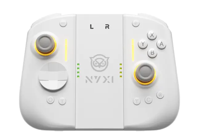 NYXI - Hyperion 3 Switch 2 Hall-Effect Joy-Pad - White - Nintendo Switch 2