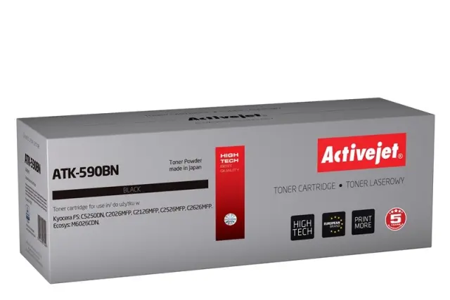 Activejet ATK-590BN Toner (replacement for Kyocera TK-590BK Supreme 7000 pages black)