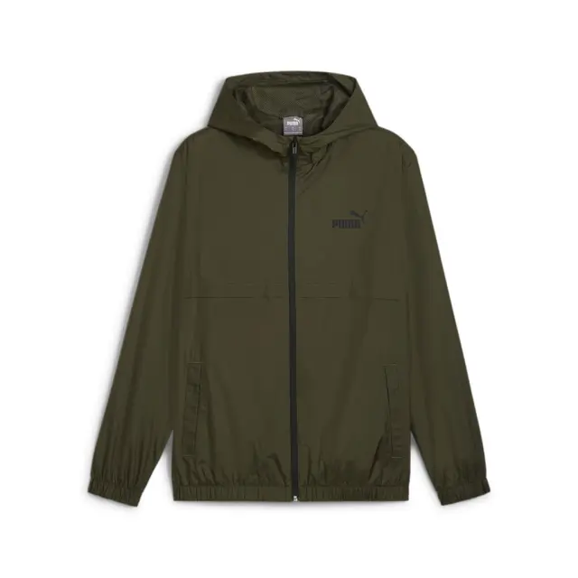 Puma Solid Windbreaker Dark Olive 847484-70 - S 3
