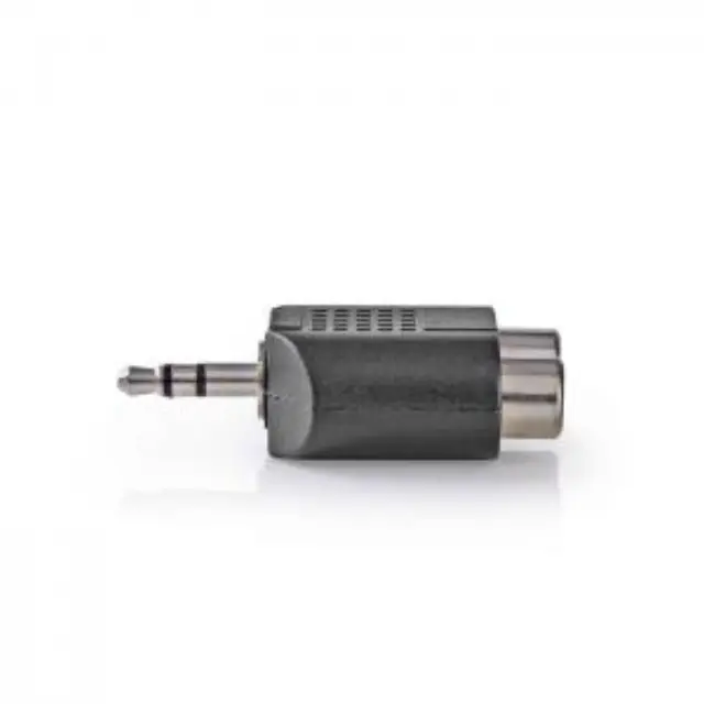 Αντάπτορας ήχου, 3.5mm αρσ. - 2x RCA θηλ. σε συσκευασία blister. 3