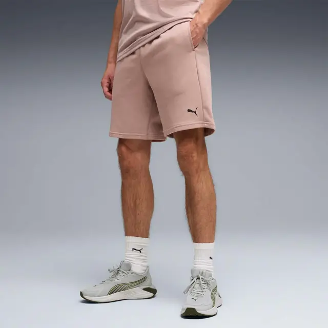 Puma Men's TAD Essentials 8inch Knit Shorts Μπεζ 525909-88 (Puma)