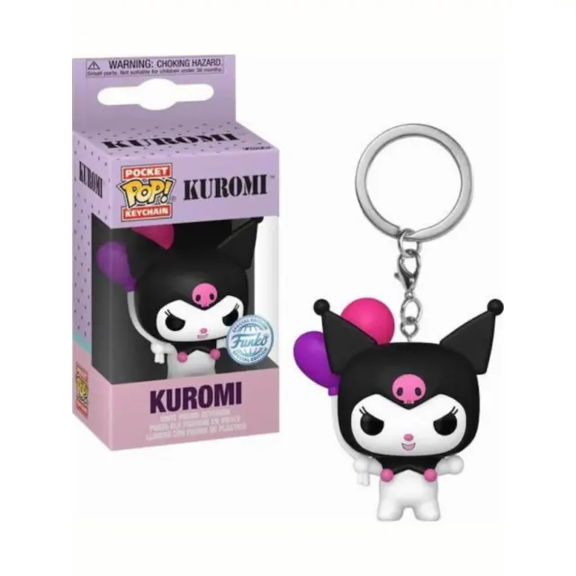 Funko Pocket Pop! Sanrio: Kuromi - Kuromi (Balloon) (Special Editon) Vinyl Figure Keychain