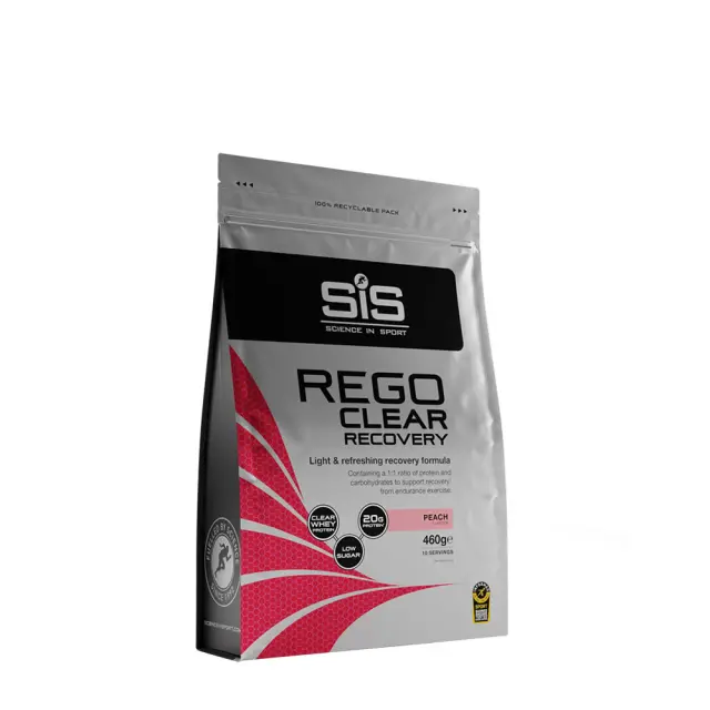 Science in Sport Rego Clear Recovery Peach, 460 g