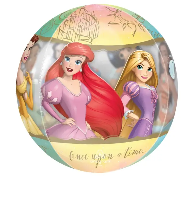 Μπαλόνι Φοιλ Orbz Disney Princess / 38εκ x 40εκ