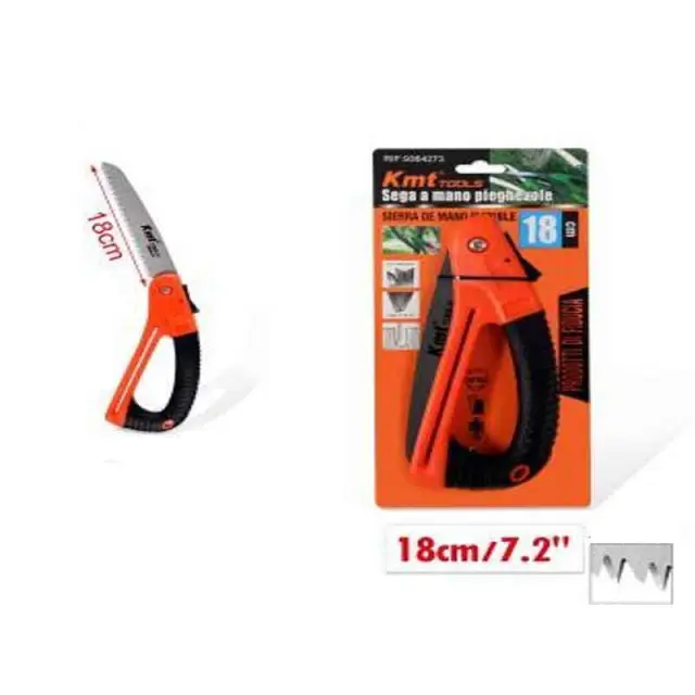 KMT Πτυσσόμενο Πριόνι Χειρός 180mm - KMT Folding Hand Saw 180mm 9364273