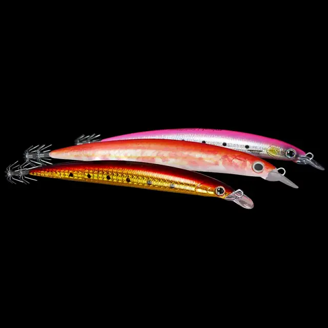 Καλαμαριέρα Misaki Squid Minnow – Τεχνητό Trolling για Καλαμάρια 125mm MISM12/MA Mackerel - UV Glow 2
