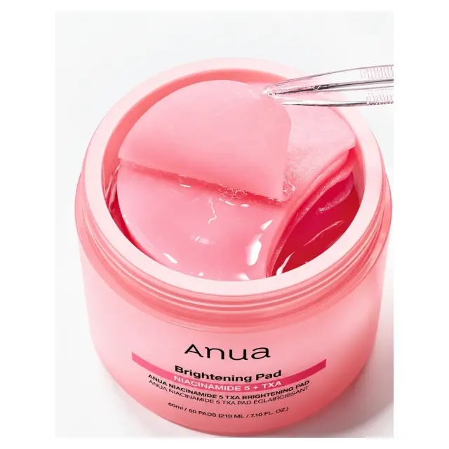 Anua Niacinamide 5% + TXA Brightening Pads Τόνωσης Προσώπου με Νιασιναμίδη 60τμχ 3