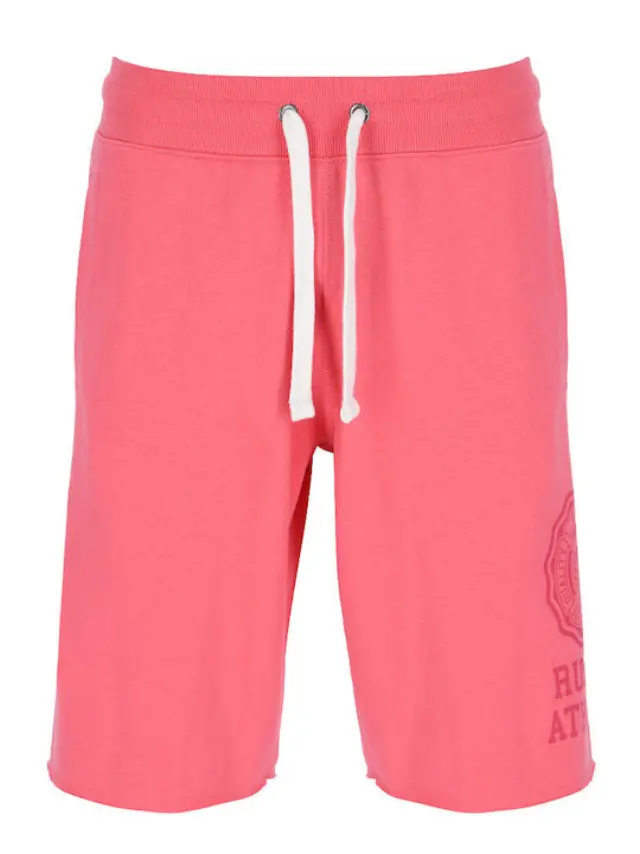 Russell Athletic Brooklyn-Seamless Ανδρική Βερμούδα A4-057-1-376 Ροζ Κοραλί - XL