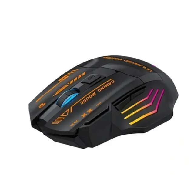 Wozinsky Gaming Mouse WMGB-1179 Wireless Optical 3200DPI with Backlight Black 2