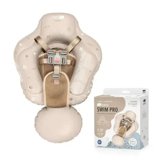 Swimpro Βρεφικό Σωσίβιο 6-36M Διαμέτρου 70cm Sand SIP-SWM102TR