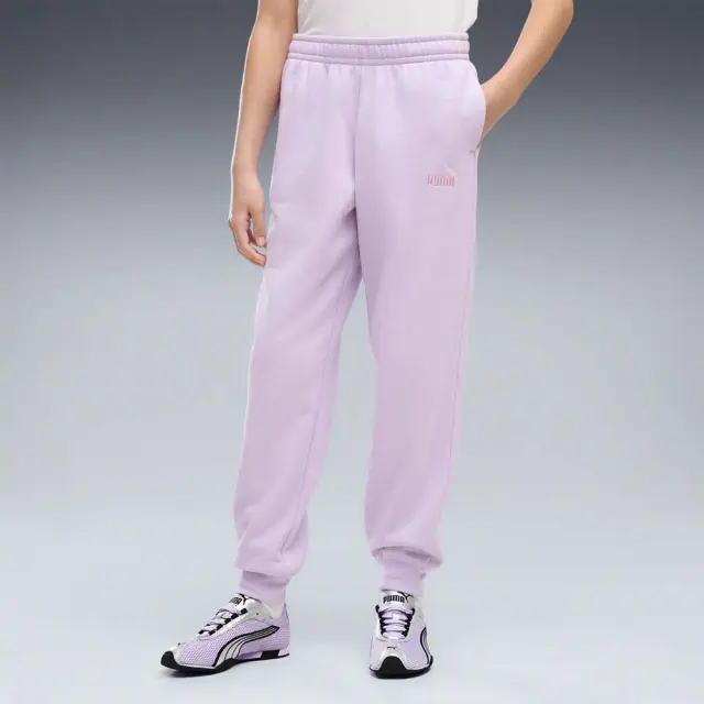 Puma Girl's Essentials 2 Color Small No1 Logo Fleece Sweatpants Μωβ 690718-46 (Puma)
