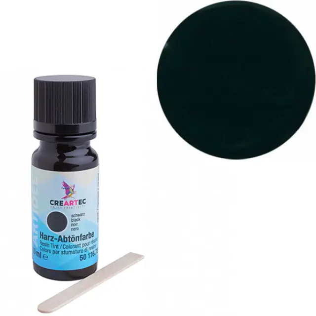 Χρωστική για Ρητίνες - Opaque Black - 10ml