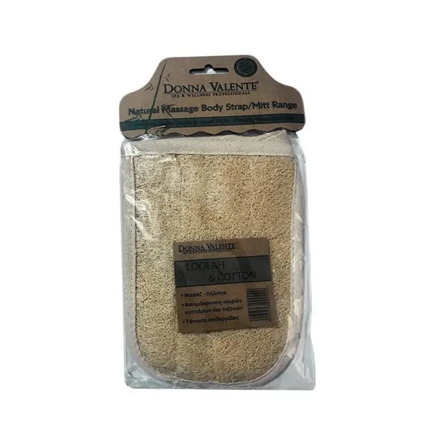 Donna Valente Σφουγγάρι Γάντι Loofah