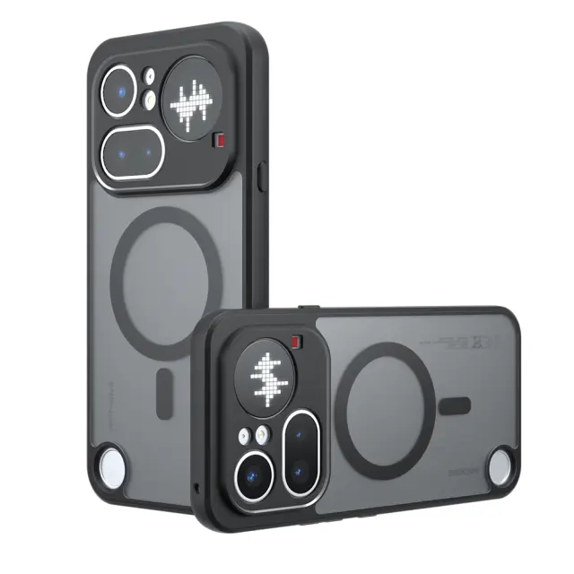 Techsuit - PureFrost MagSafe - Nothing Phone (4a) Pro - Frosted Black