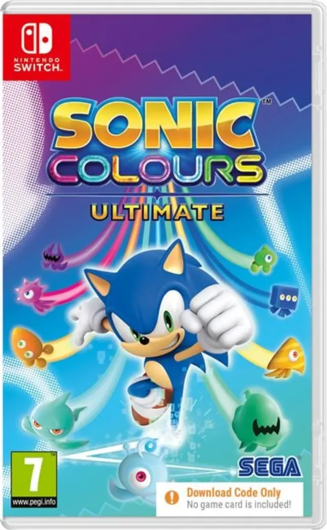 Sonic Colours Ultimate (Code in Box) - Nintendo Switch