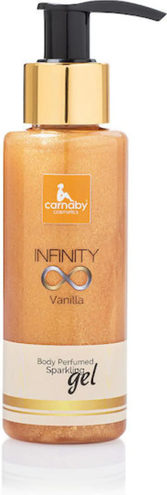 Carnaby Infinity Sparkling Έλαιο Αλόης με Λάμψη Vanilla 200ml