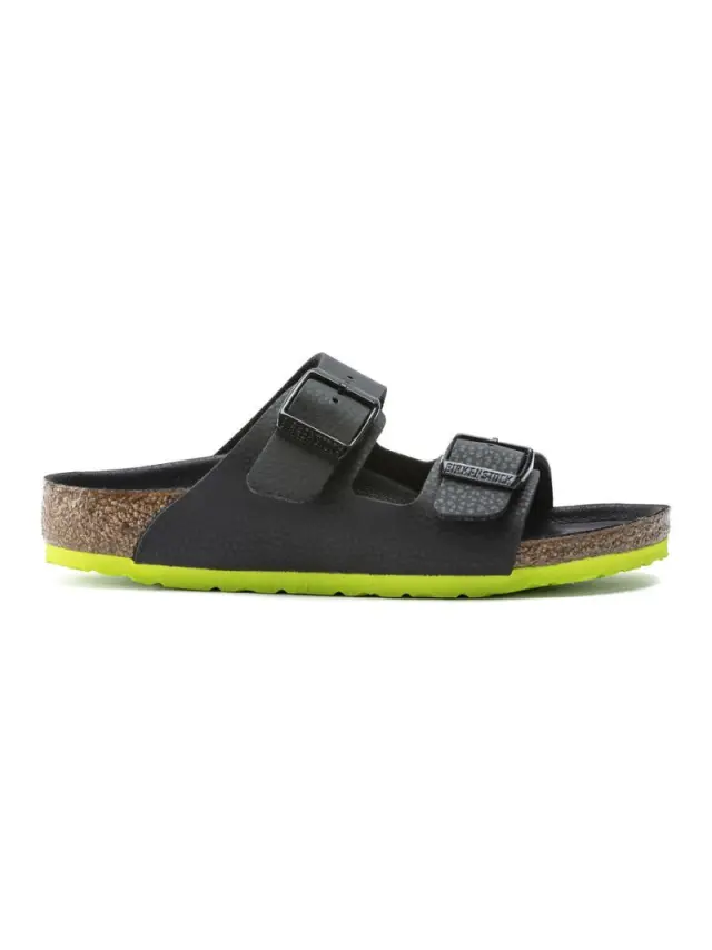 Birkenstock Πέδιλα Γυναικείο Birko-Flor(ανθεκτικό υλικό της Birkenstock-επιτρέπει την επαφή με το νερό) Μαύρο BIR/ARIZONA DESERT 1022102 BLACK 3
