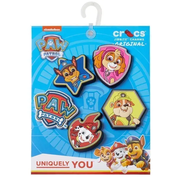 Crocs Jibbitz Paw Patrol 5Pck (10012081-UNC) - MULTI-COLOR - One Size