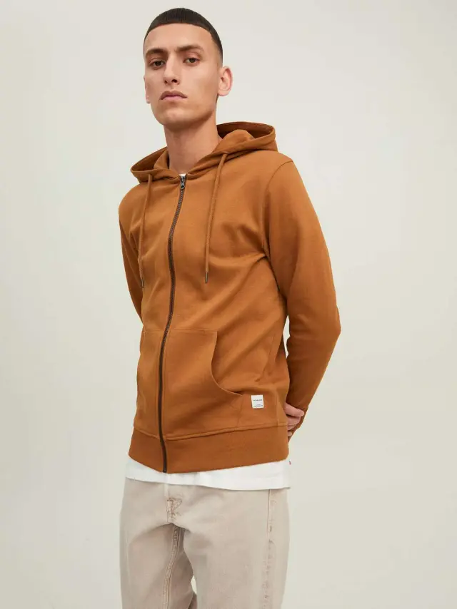 JJEBASIC SWEAT ZIP HOOD NOOS Rubber 2
