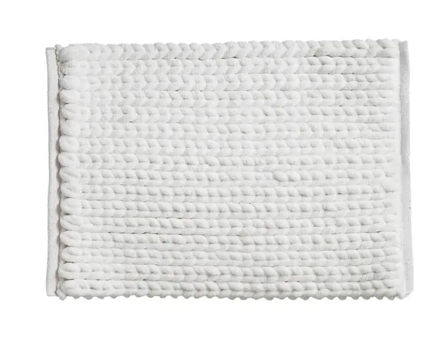 Πατάκι Μπάνιου Colorama 5five με διαστάσεις 75x50cm - White 174629A