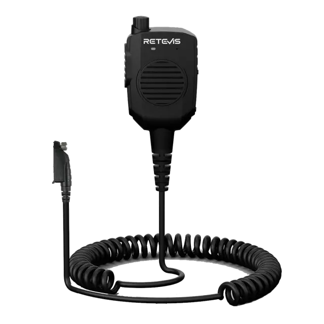 ΜΙΚΡΟΦΩΝΟ ΑΚΟΥΣΤΙΚΟ, RETEVIS, HM005 AI Noise Canceling Speaker Mic Microphone GP328Plus Radios
