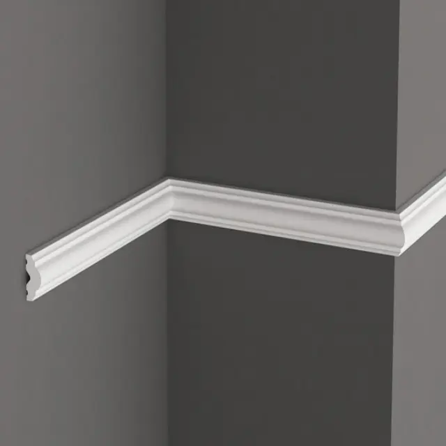 Decolux Επιτοίχιο διακοσμητικό Προφίλ 12X25mm / ABC 2512