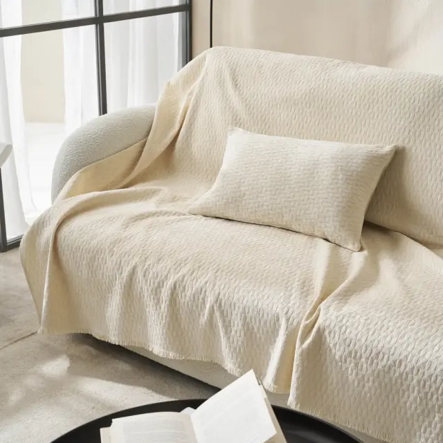 Ριχτάρι Τριθέσιου 180x300cm GOFIS HOME Ecru 184/05 (20-07-184-3/05) 3