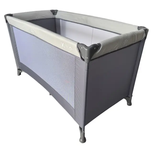 X-TREME BABY ΠΑΡΚΟΚΡΕΒΑΤΟ 125 X 65 CM GREY - SAND 2