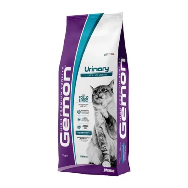 Gemon Urinary Ξηρά Τροφή Γάτας με Κοτόπουλο και Ρύζι 7kg