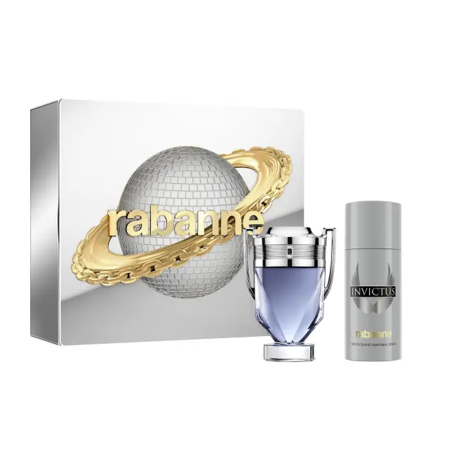 Rabanne Invictus Ανδρικό Αρωματικό Σετ: Eau De Toilette 100ml & Deodorant Spray 150ml