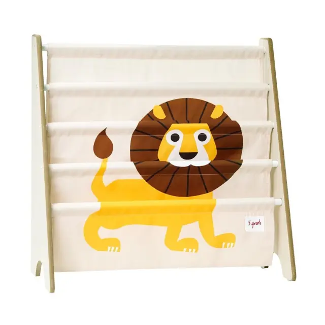 3 Sprouts θήκες για βιβλία Lion Yellow - 0812895000580 - 0317-IRKLIO