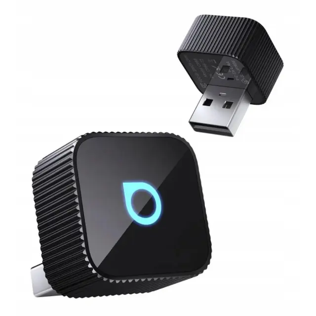 Ottocast® Wireless Car Adapter Mini Tube T2-Black