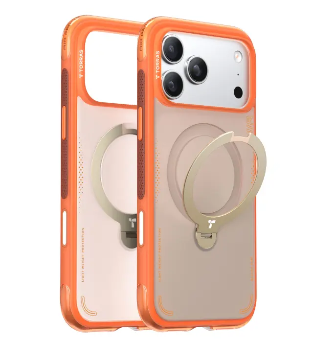 Torras Ostand Q3 Air, horizon orange - iPhone 17 Pro 2
