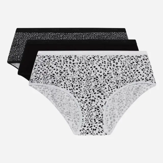Dim Les Pockets Μποξεράκια Βαμβακερά Optic 3-Pack - S 2