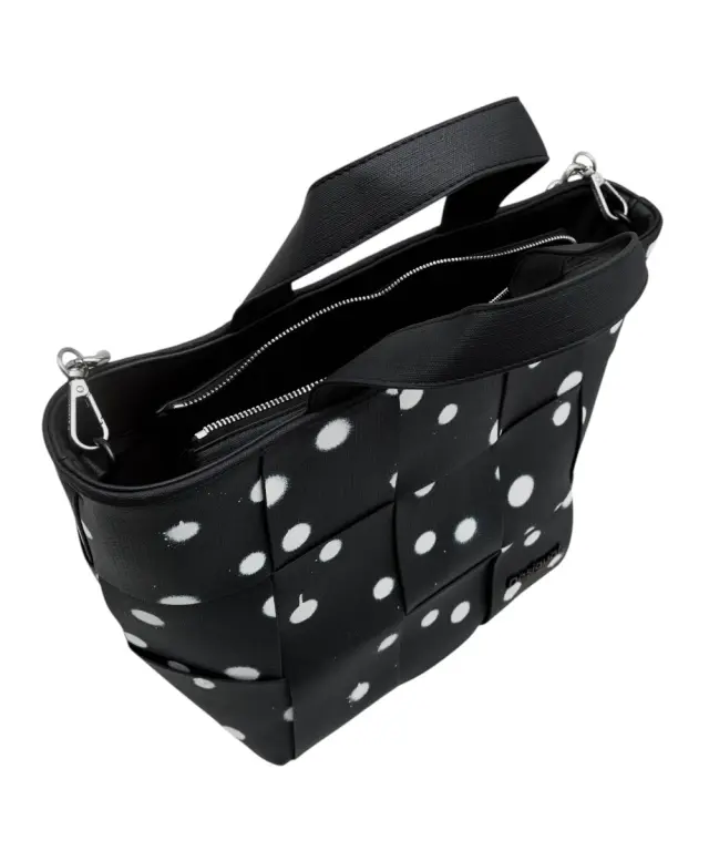 Desigual - Γυναικεία Τσάντα 'Ωμου New Splatter Valdivia 24SAXP60-2000 Μαύρο 3