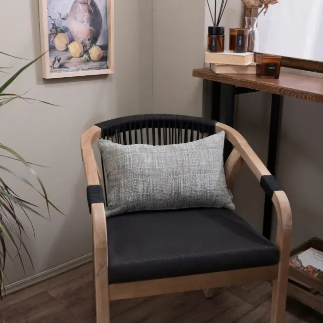 Μαξιλαροθήκη Hampton 13 TEORAN 43x43cm με γέμιση 2
