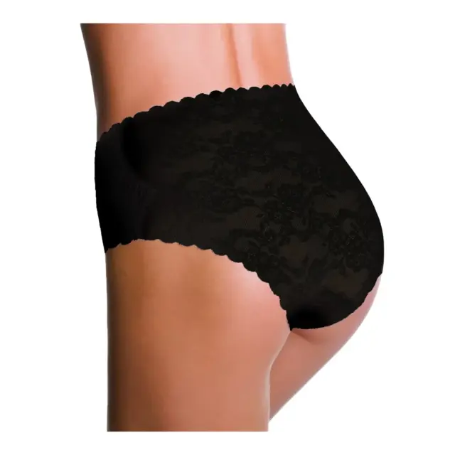 Julimex Γυναικείο Slip Bellie Maxi, Χρώμα Μαύρο 2
